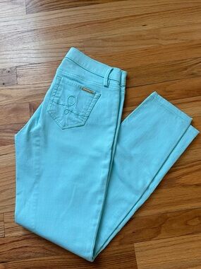 Lilly Pulitzer Aqua Skinny Jeans for Women. New!!!